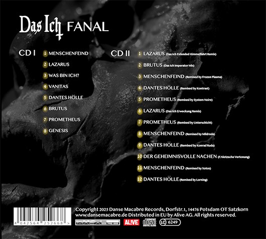 Das Ich : Fanal - 2xCD